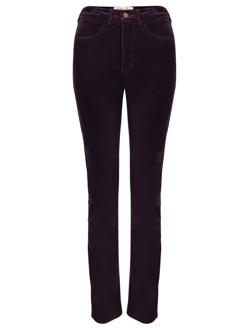 02 VELVET STRAIGHT LEG JEAN - coming soon