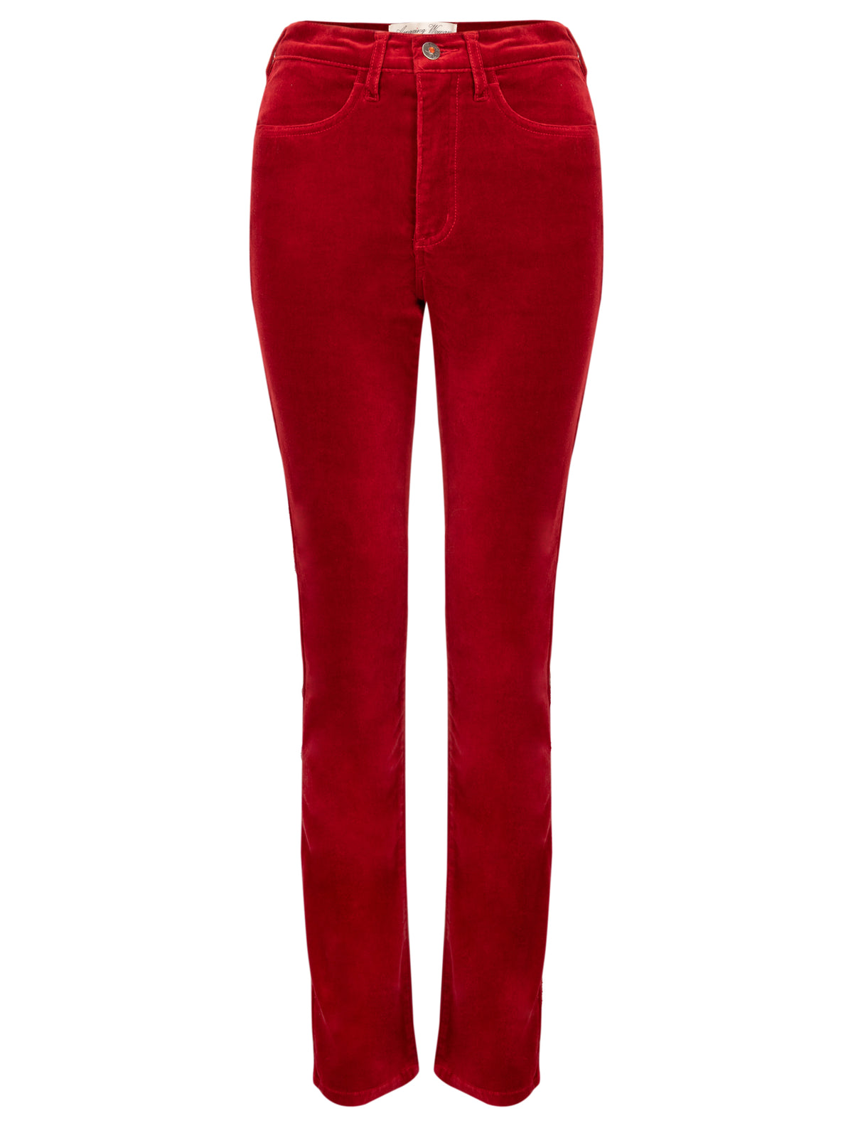 02 VELVET STRAIGHT LEG JEAN - coming soon