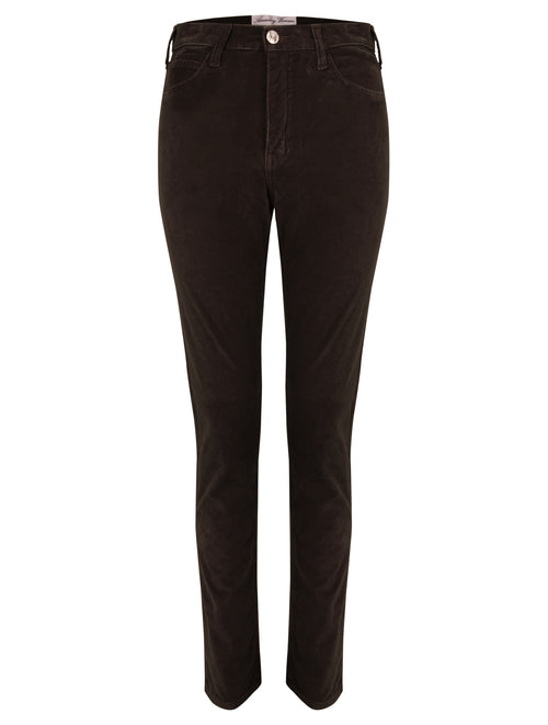 02 VELVET STRAIGHT LEG JEAN