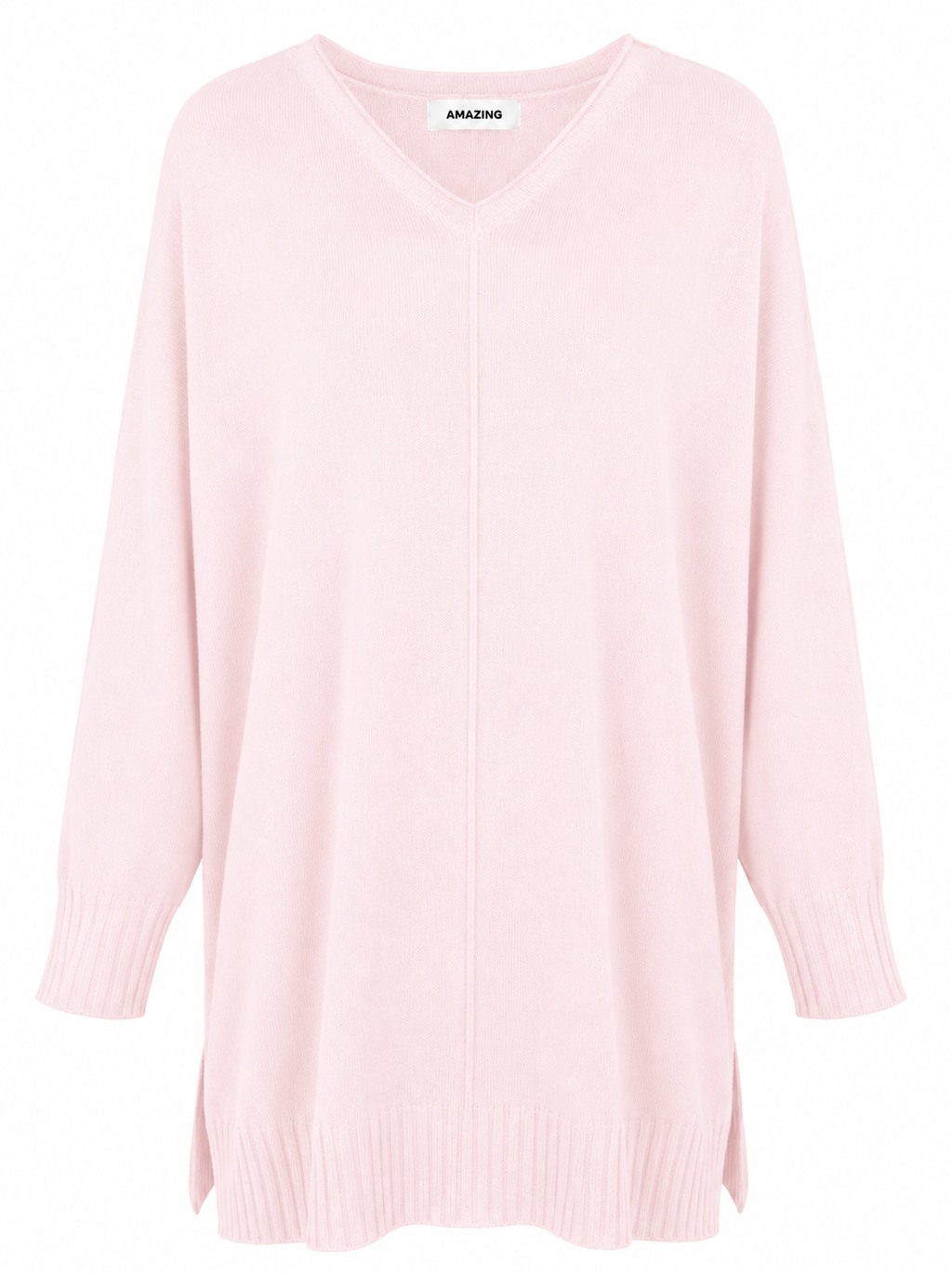 CASSI X ROUND NECK FRONT SEAM KNIT