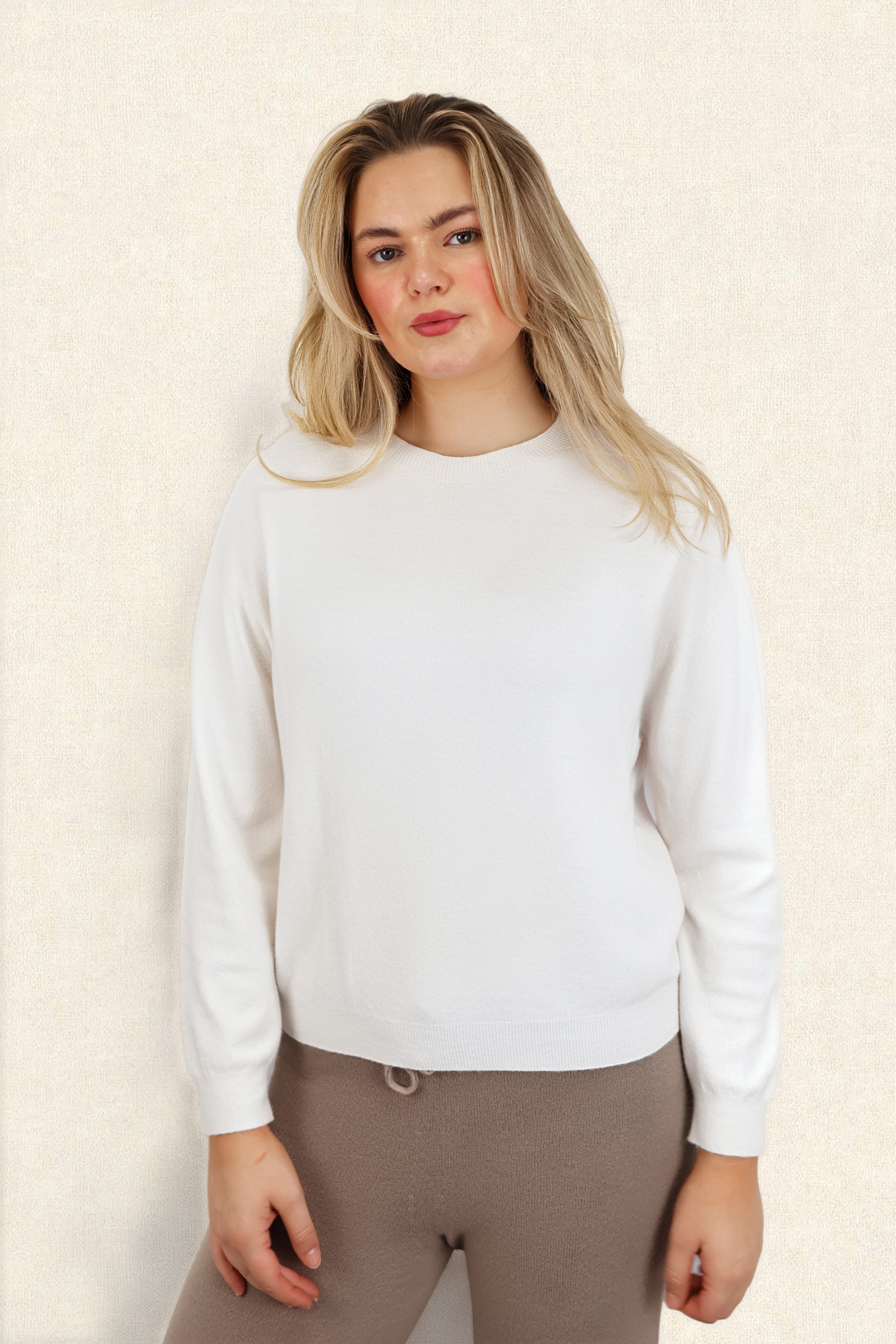 CALLIE ROUND NECK BOXY KNIT