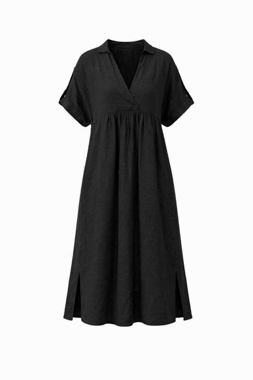CAMILE CROSS NECK DRESS