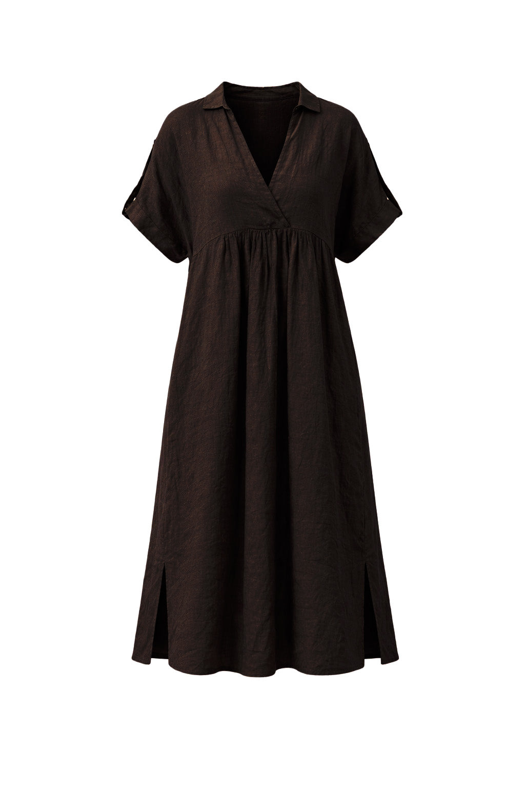 CAMILE CROSS NECK DRESS