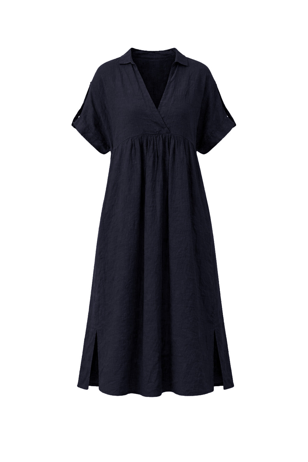 CAMILE CROSS NECK DRESS