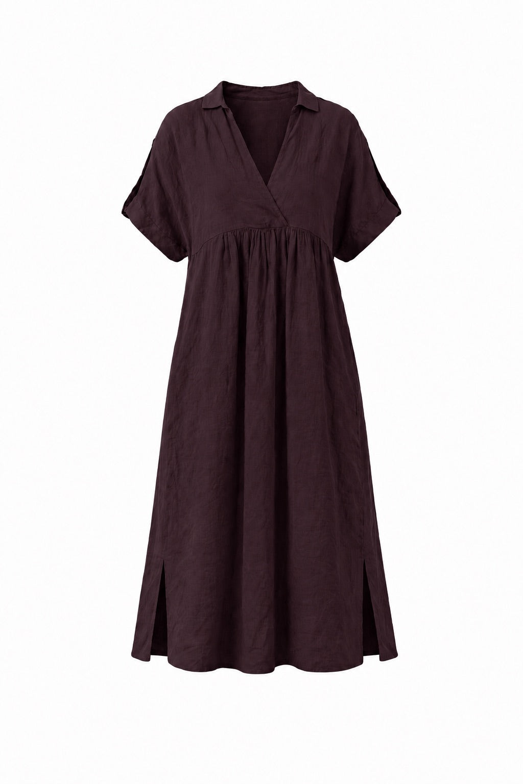 CAMILE CROSS NECK DRESS