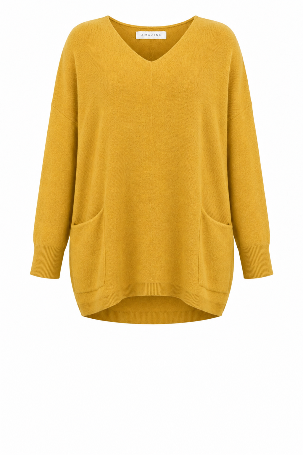 CARYF X ROUND NECK OVERSIZED JUMPER