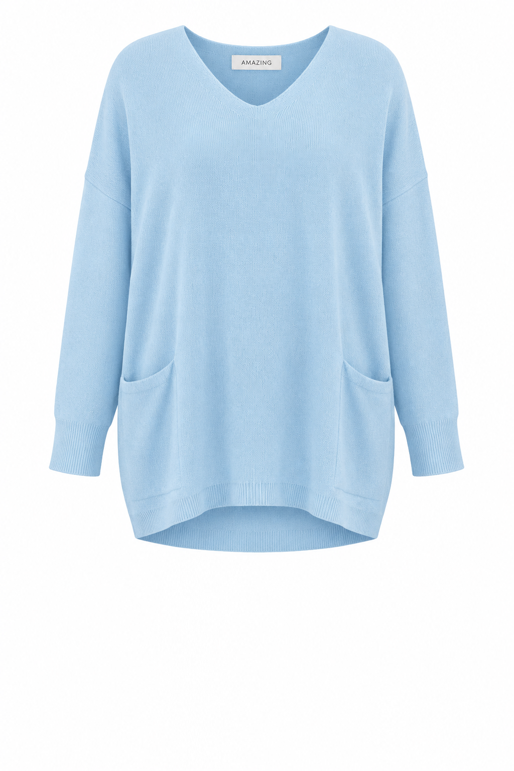 CARYF X ROUND NECK OVERSIZED JUMPER