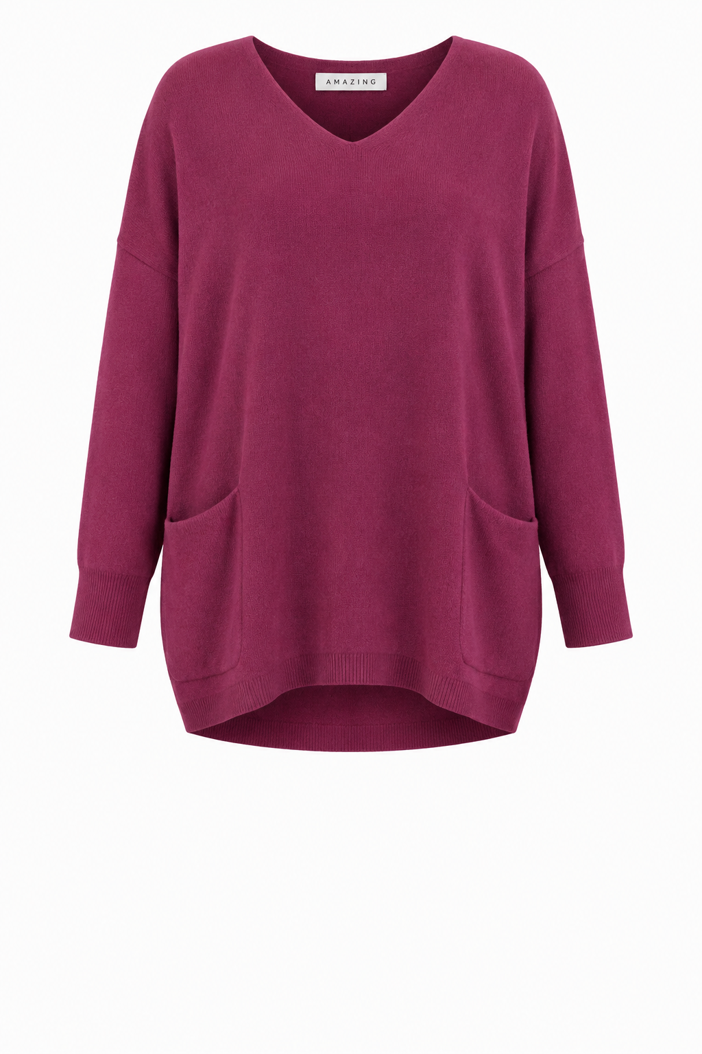 CARYF X ROUND NECK OVERSIZED JUMPER