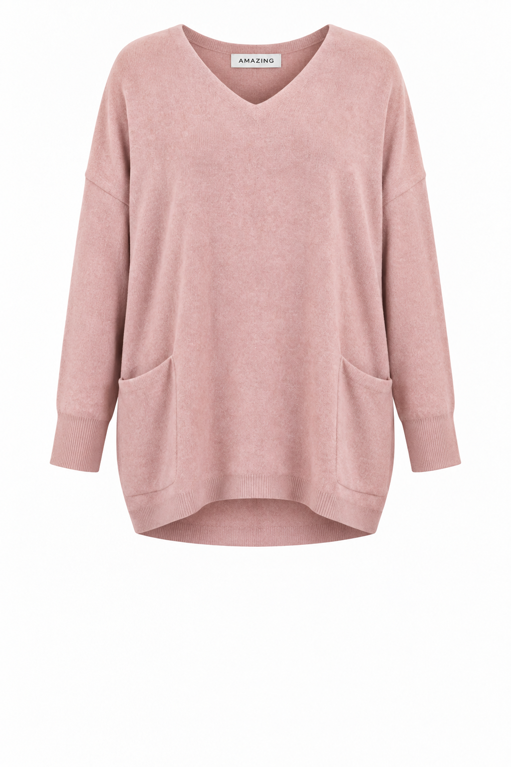 CARYF X ROUND NECK OVERSIZED JUMPER