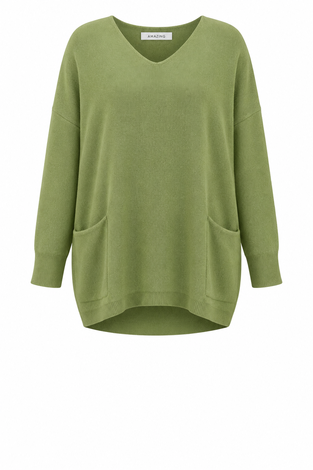 CARYF X ROUND NECK OVERSIZED JUMPER