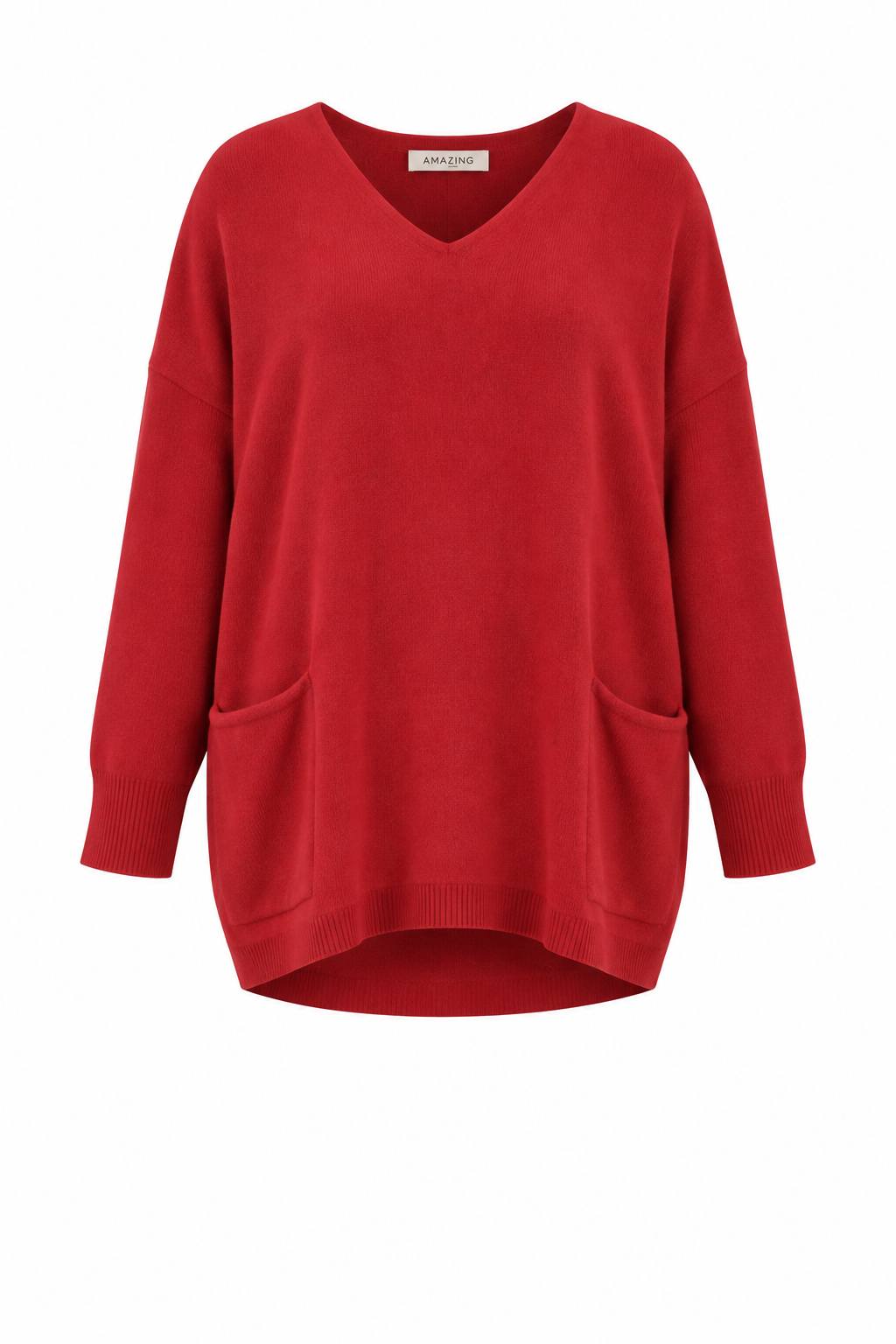 CARYF X ROUND NECK OVERSIZED JUMPER