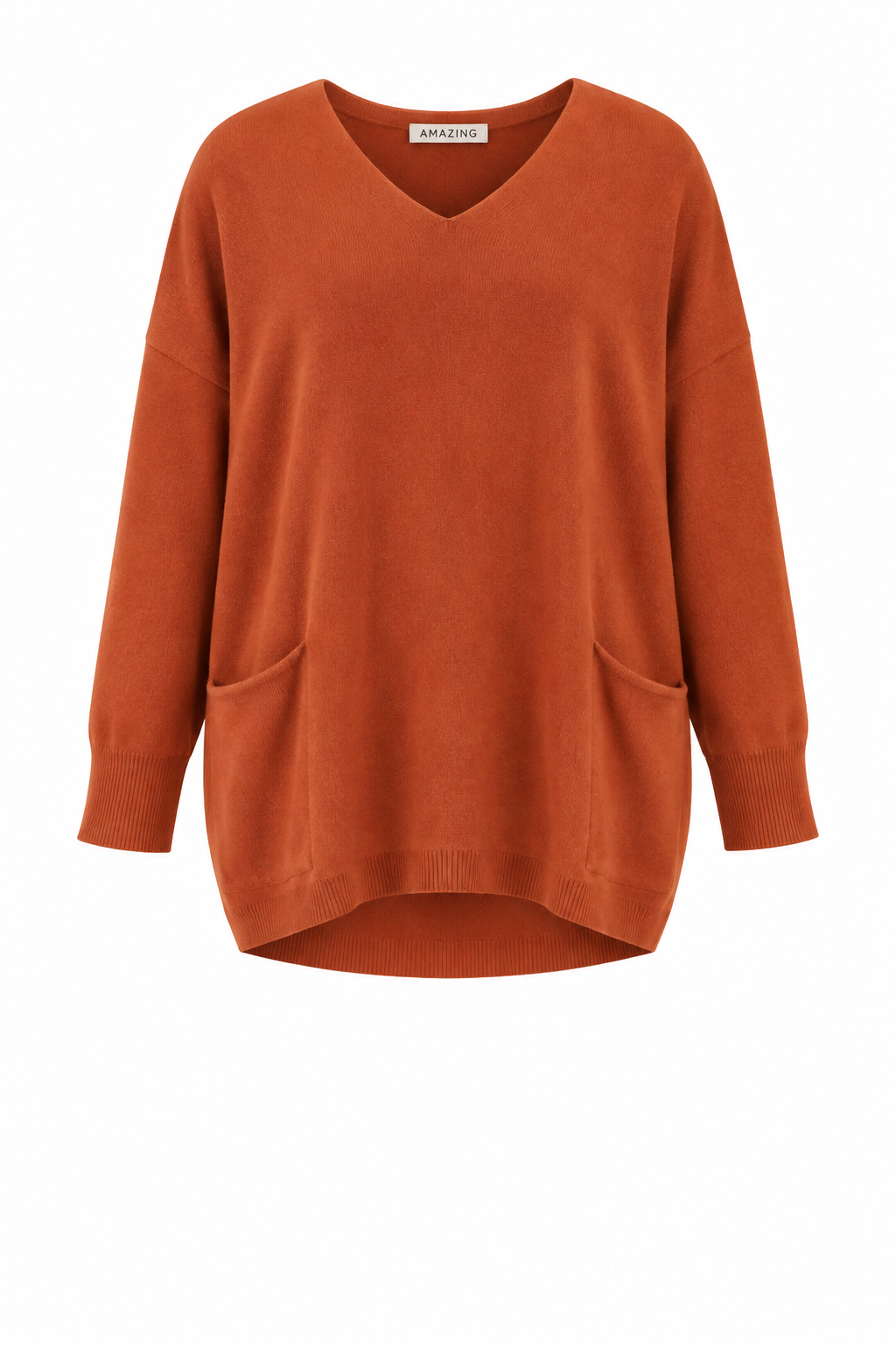 CARYF X ROUND NECK OVERSIZED JUMPER