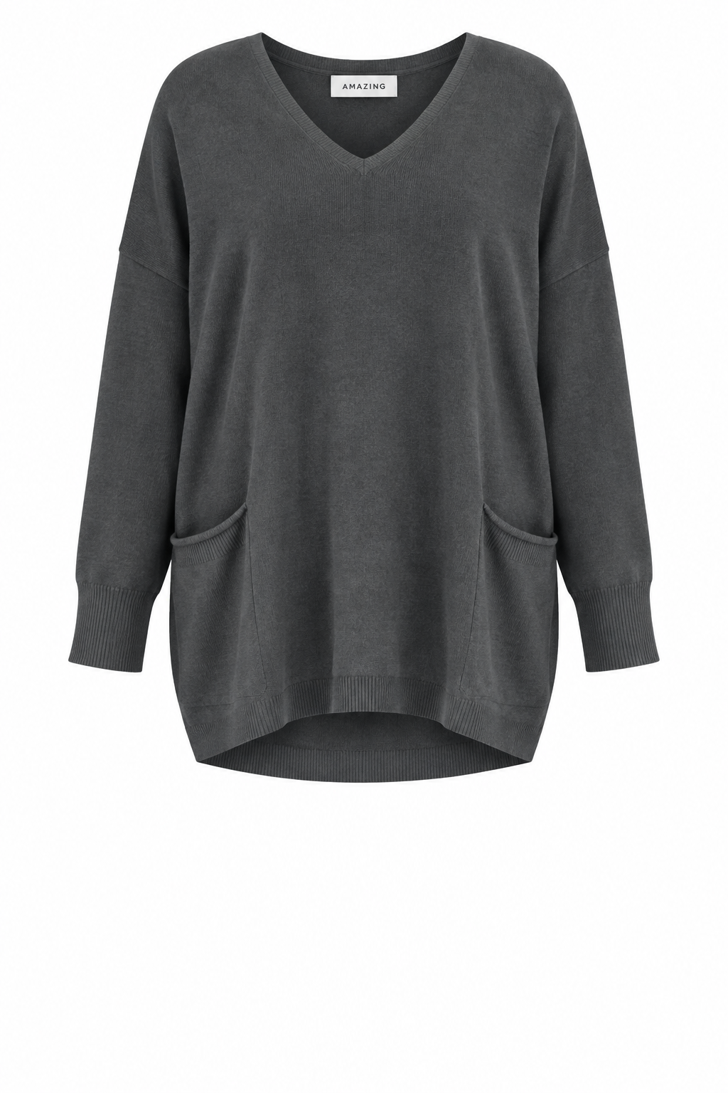 CARYF X ROUND NECK OVERSIZED JUMPER