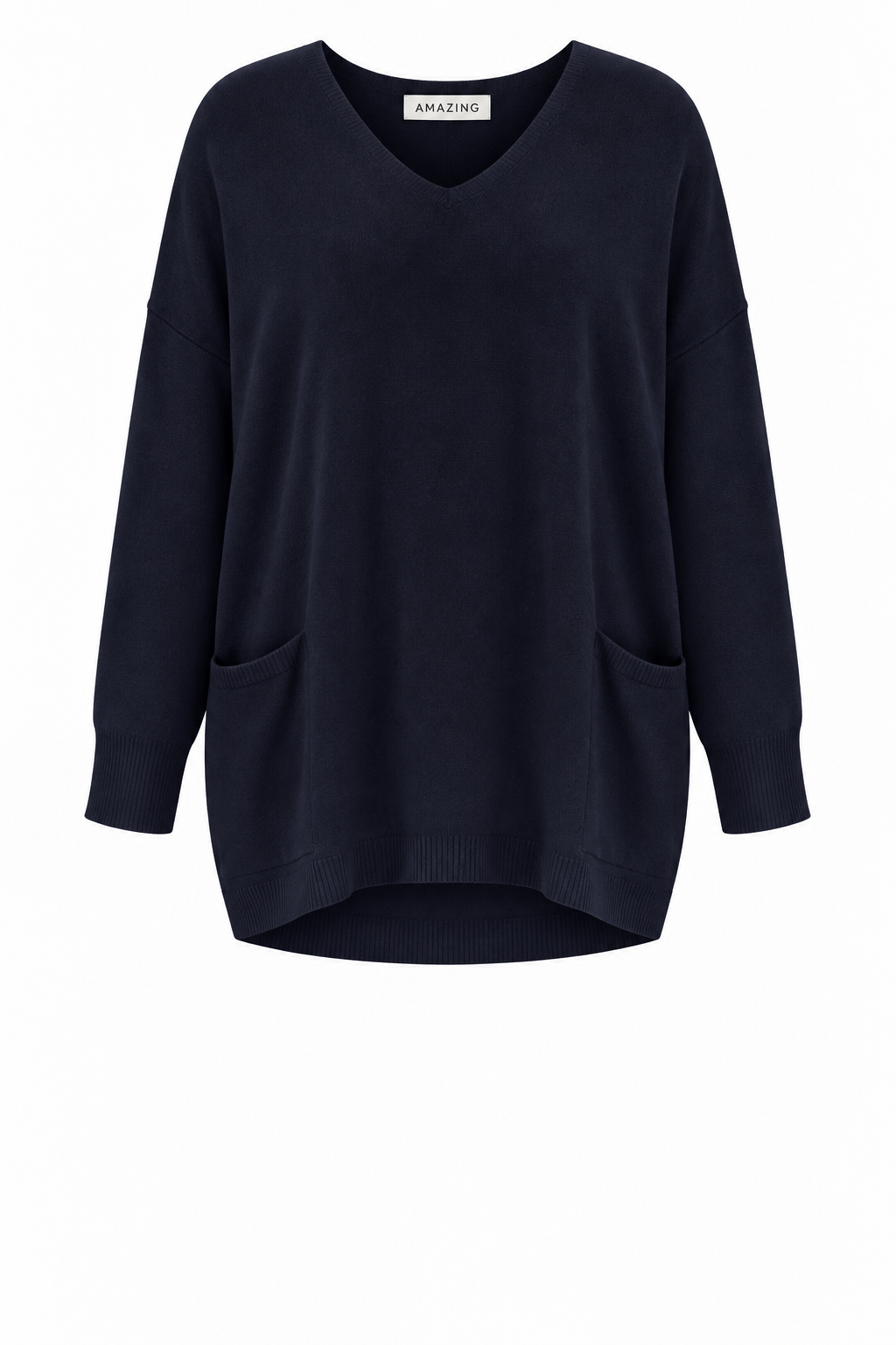 CARYF X ROUND NECK OVERSIZED JUMPER