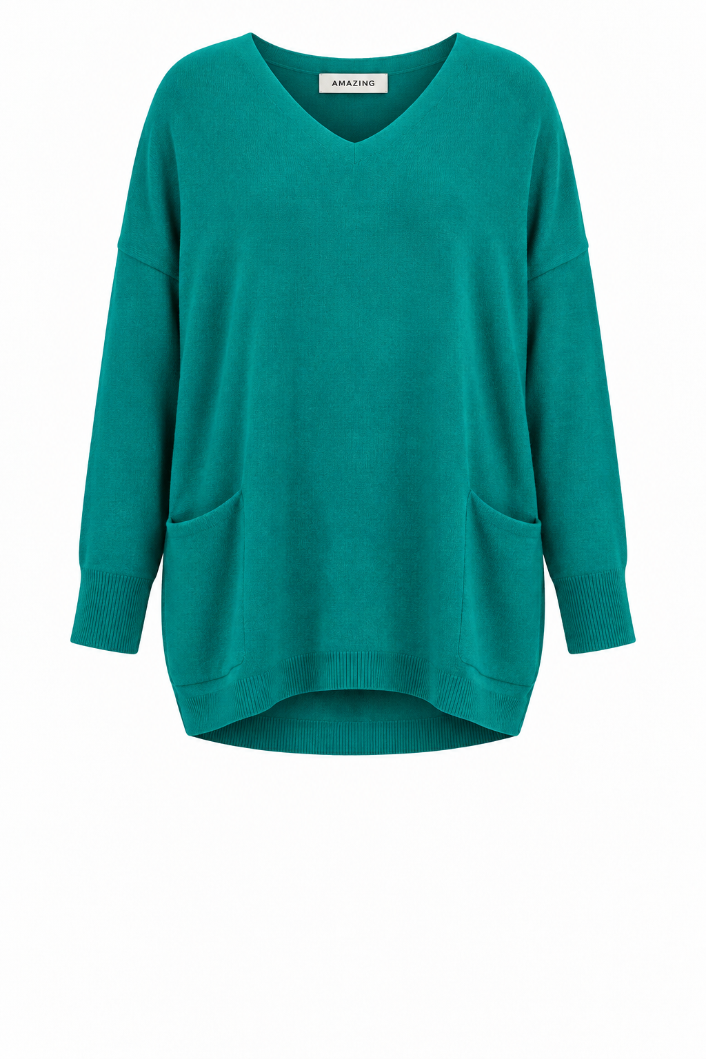 CARYF X ROUND NECK OVERSIZED JUMPER