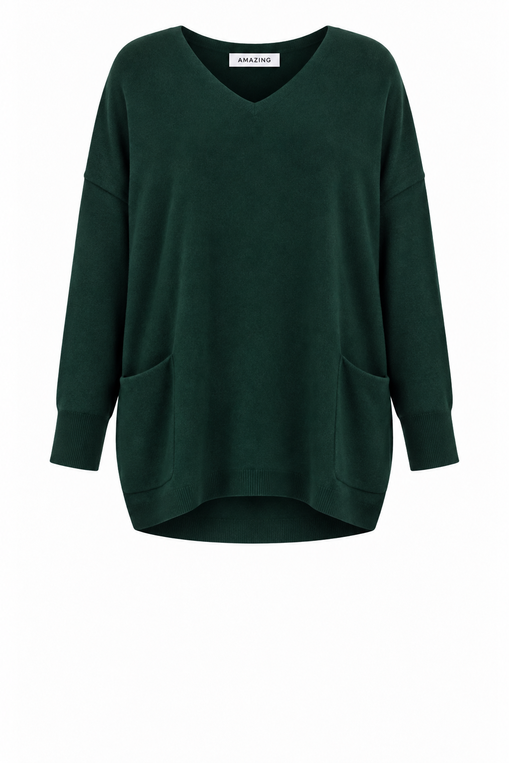 CARYF X ROUND NECK OVERSIZED JUMPER