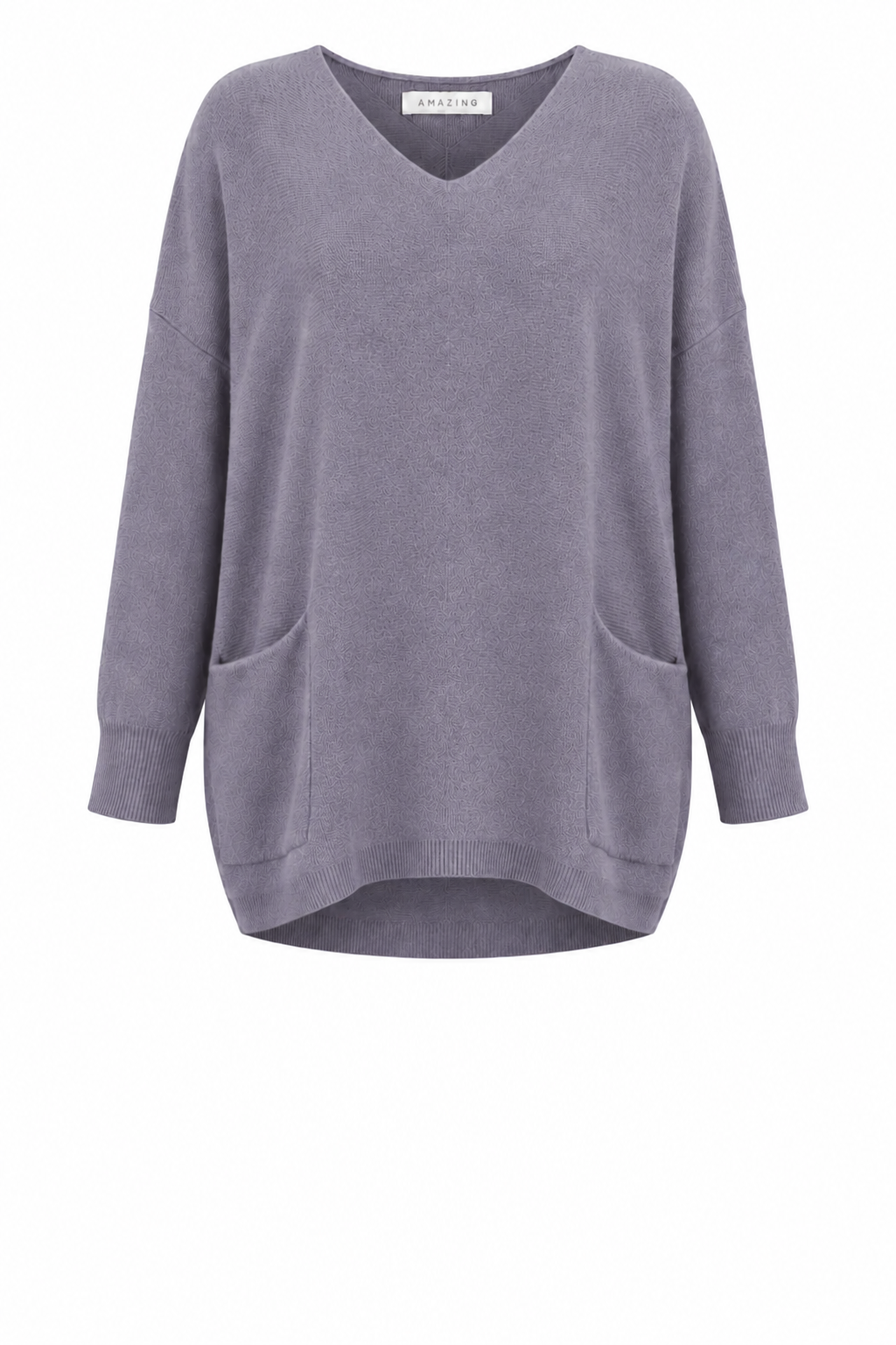 CARYF X ROUND NECK OVERSIZED JUMPER