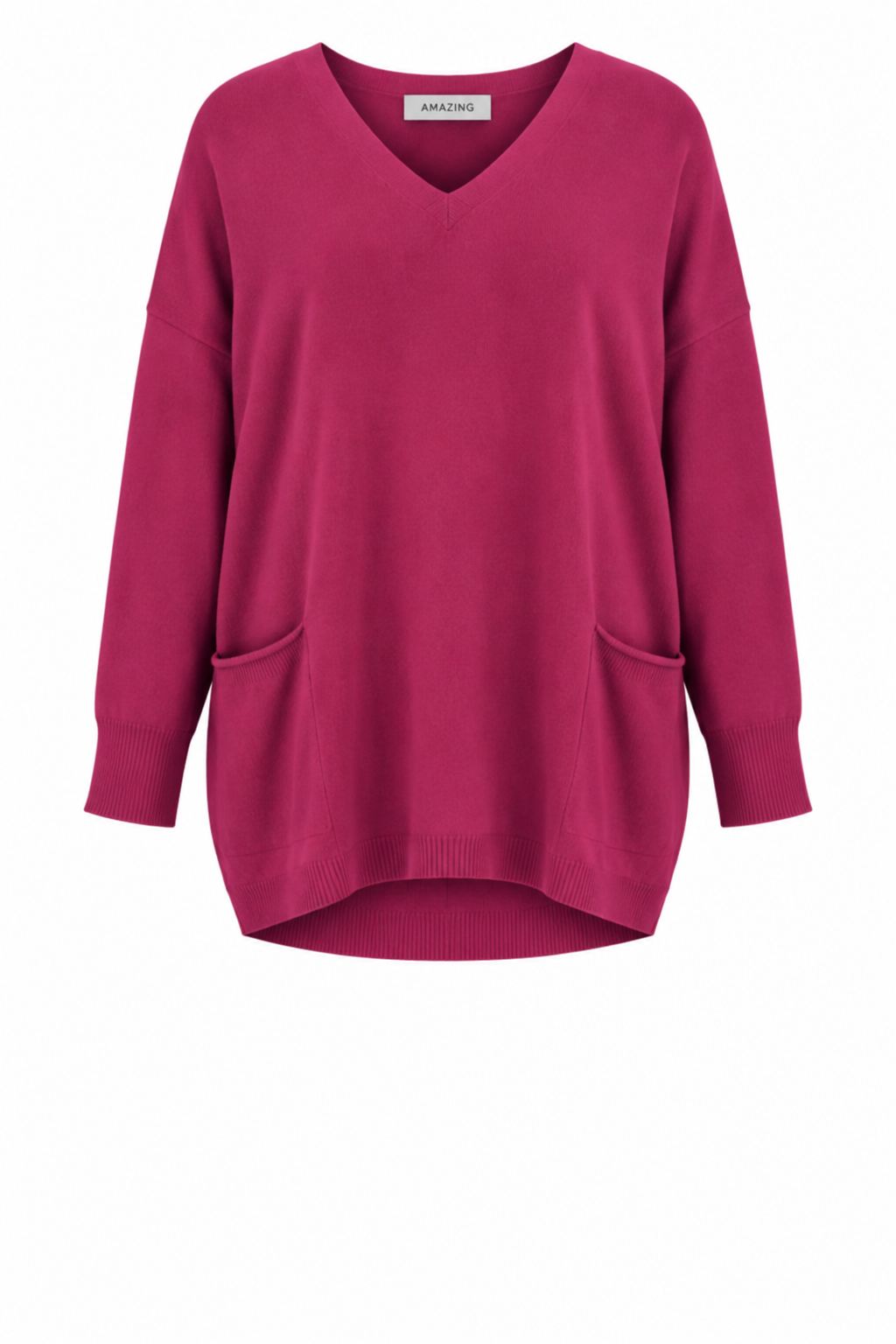 CARYF X ROUND NECK OVERSIZED JUMPER