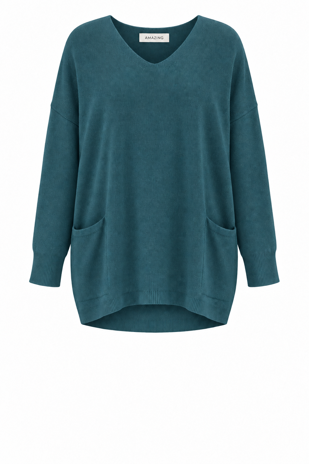 CARYF X ROUND NECK OVERSIZED JUMPER
