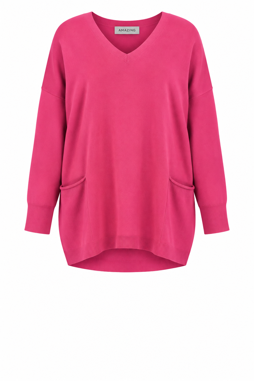 CARYF X ROUND NECK OVERSIZED JUMPER