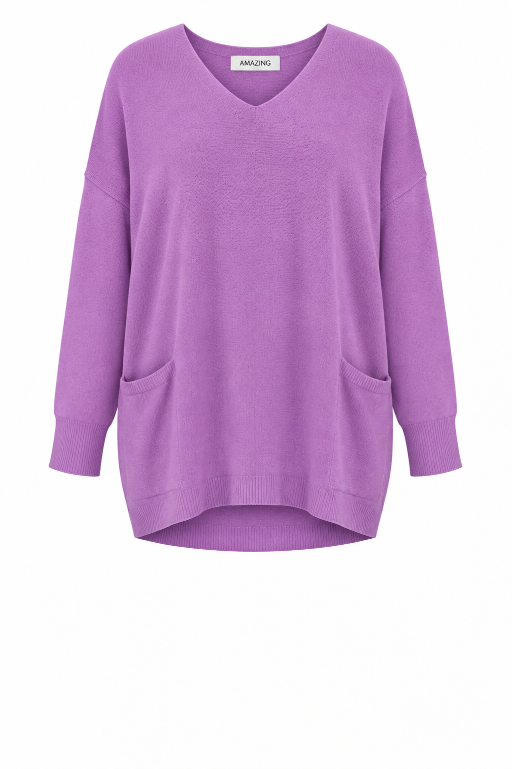 CARYF X ROUND NECK OVERSIZED JUMPER