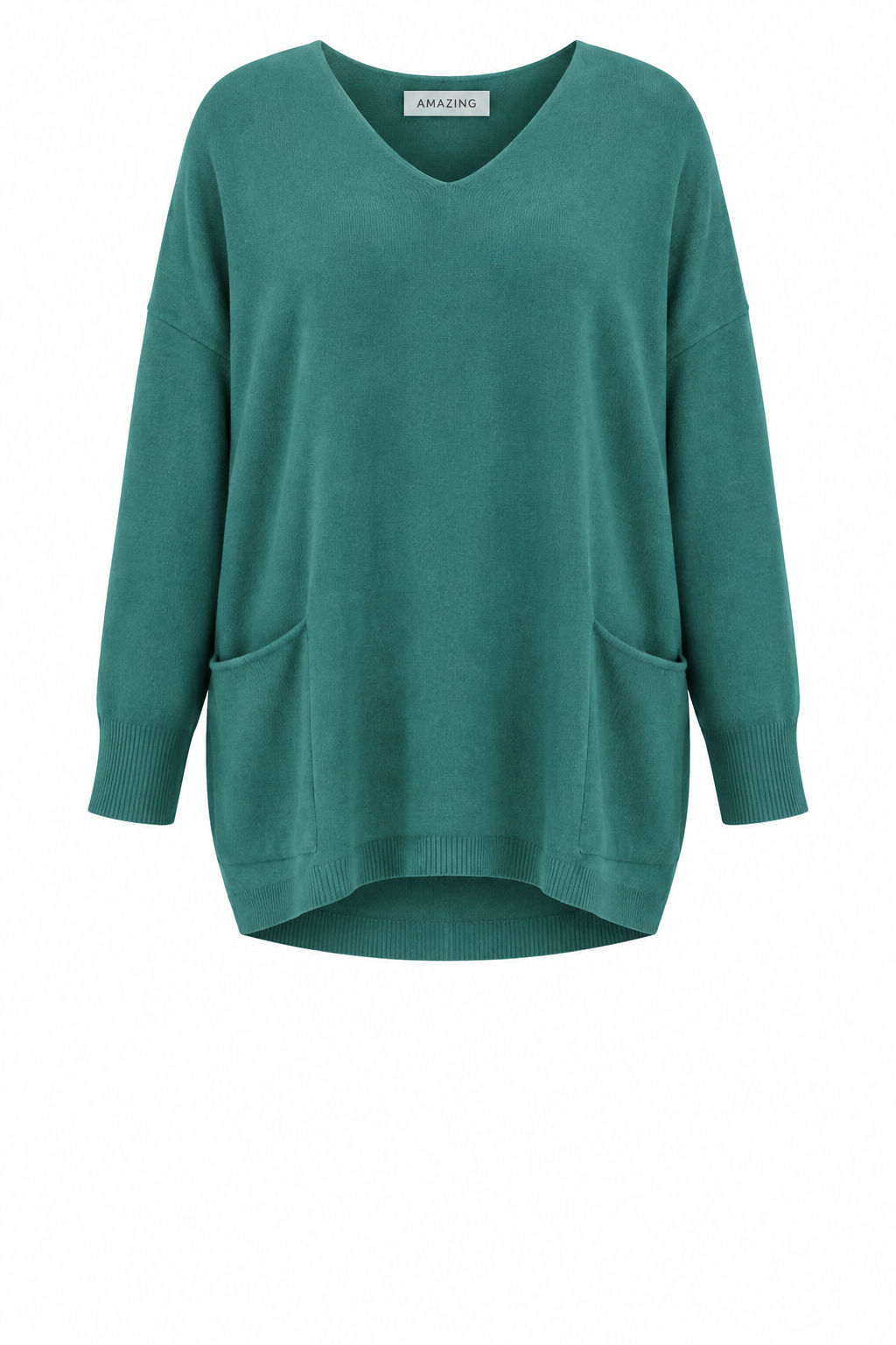 CARYF X ROUND NECK OVERSIZED JUMPER