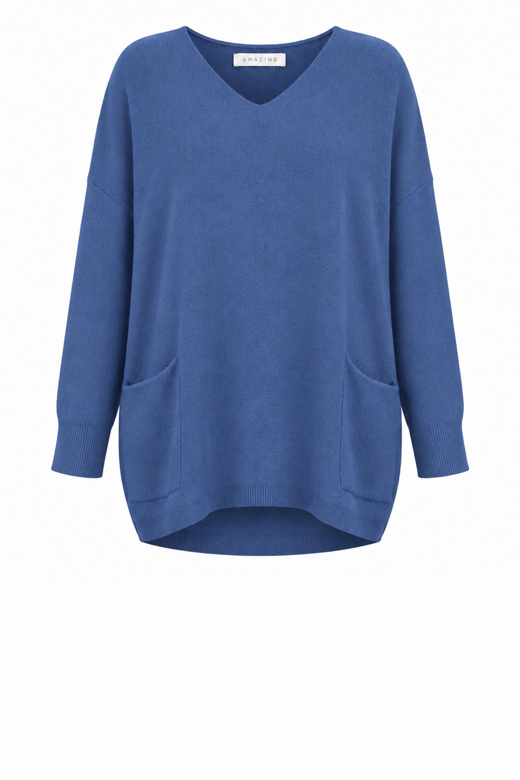 CARYF X ROUND NECK OVERSIZED JUMPER