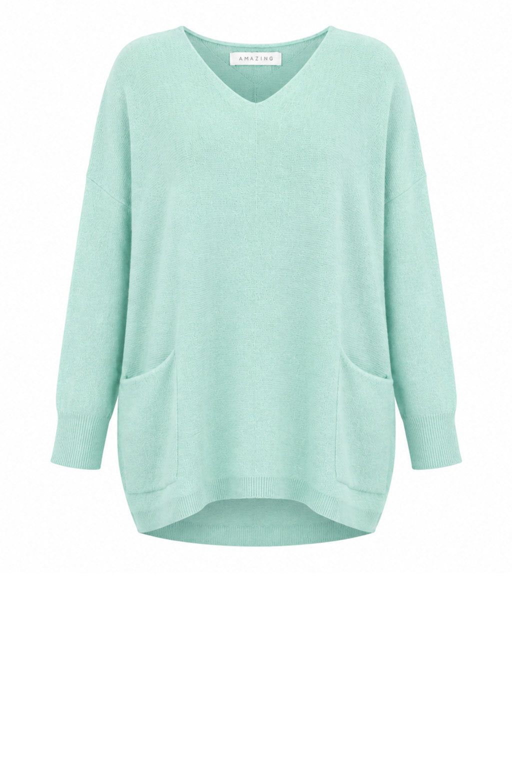 CARYF X ROUND NECK OVERSIZED JUMPER