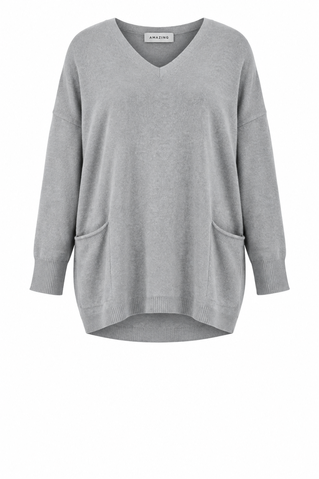 CARYF X ROUND NECK OVERSIZED JUMPER