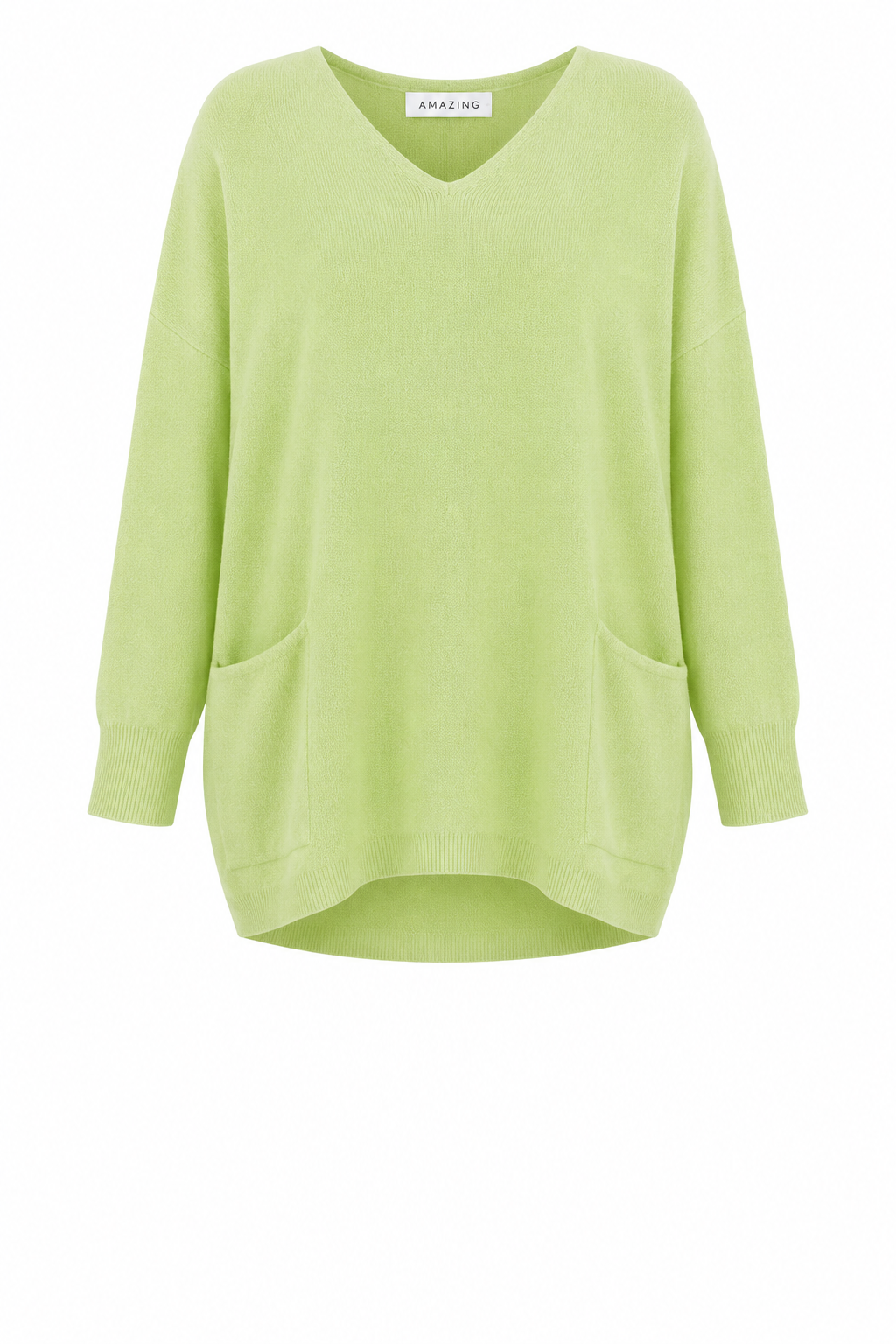 CARYF X ROUND NECK OVERSIZED JUMPER