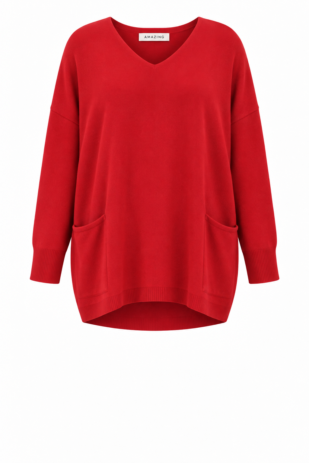 CARYF X ROUND NECK OVERSIZED JUMPER