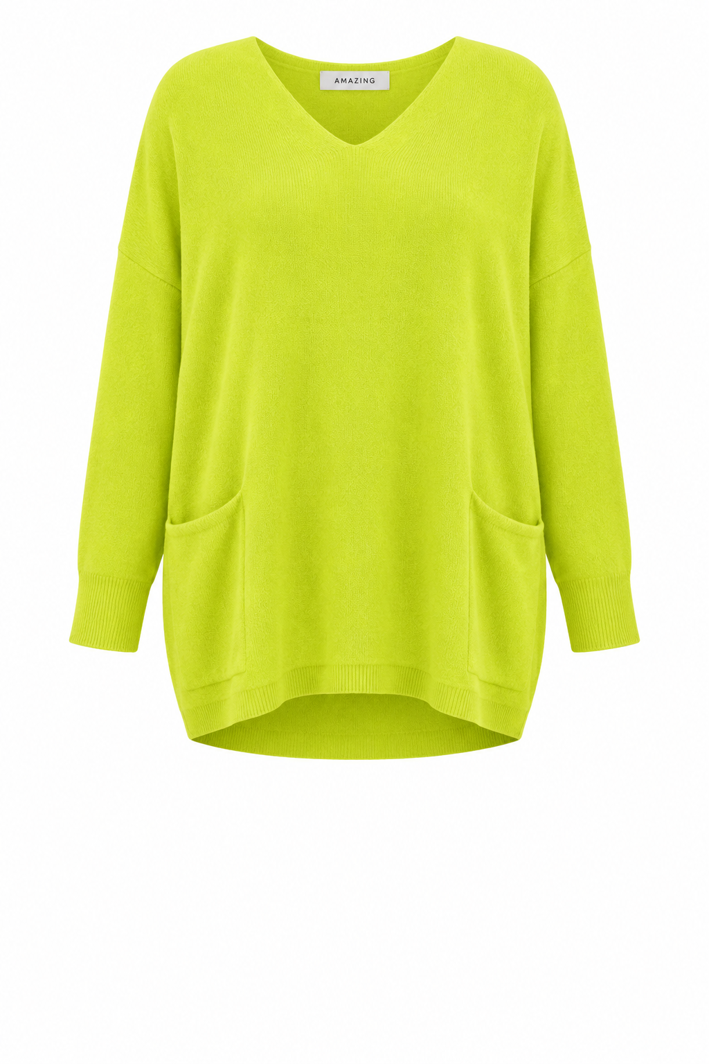 CARYF X ROUND NECK OVERSIZED JUMPER