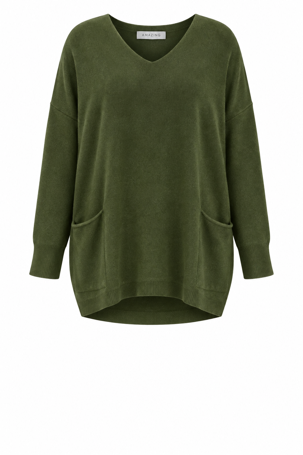 CARYF X ROUND NECK OVERSIZED JUMPER