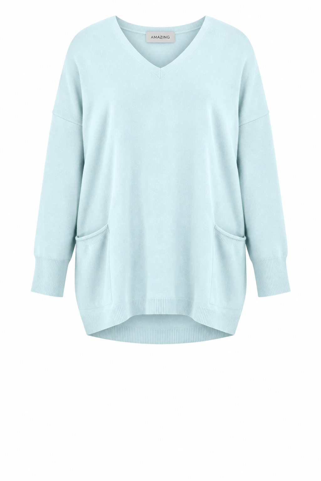 CARYF X ROUND NECK OVERSIZED JUMPER