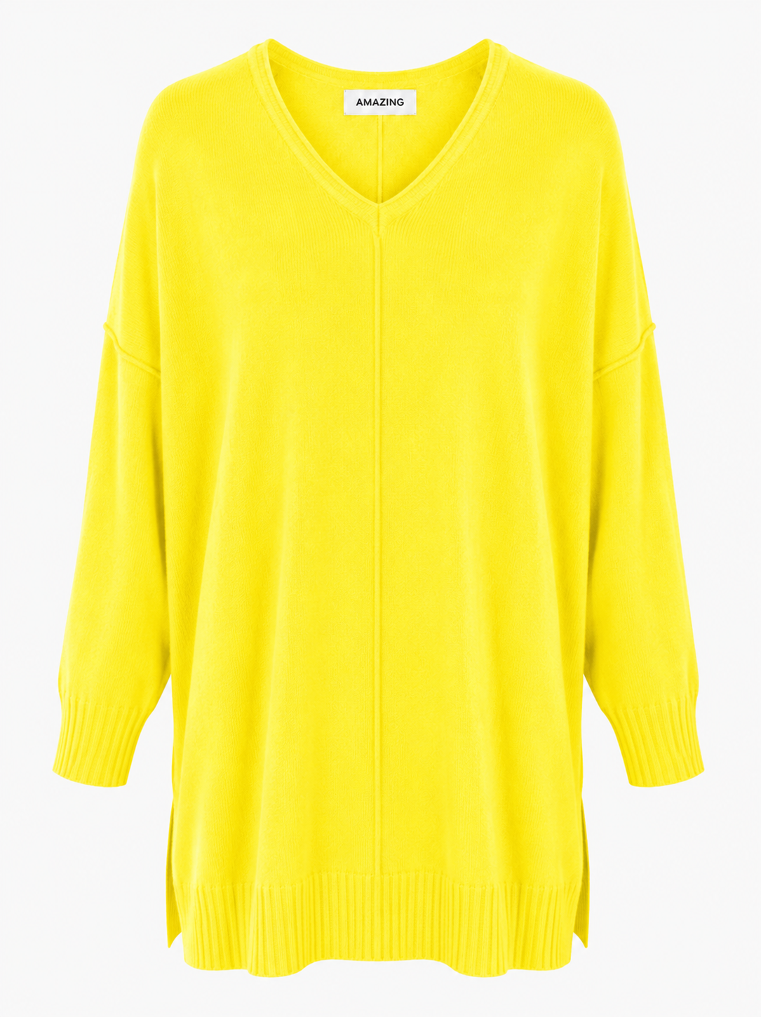 CASSI X ROUND NECK FRONT SEAM KNIT