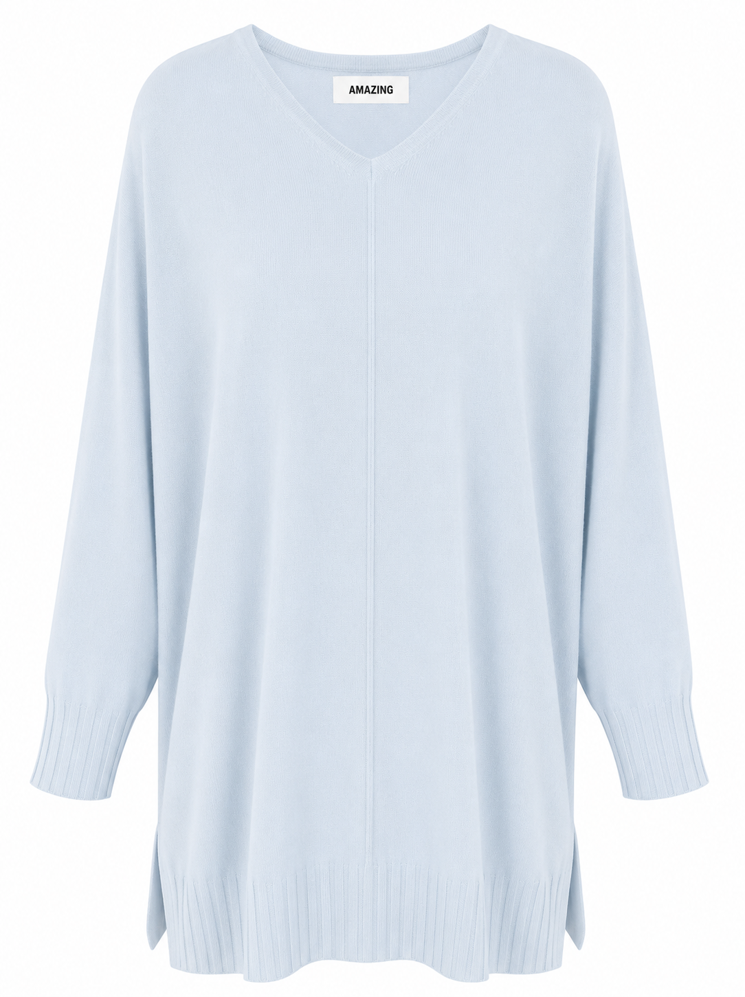 CASSI X ROUND NECK FRONT SEAM KNIT