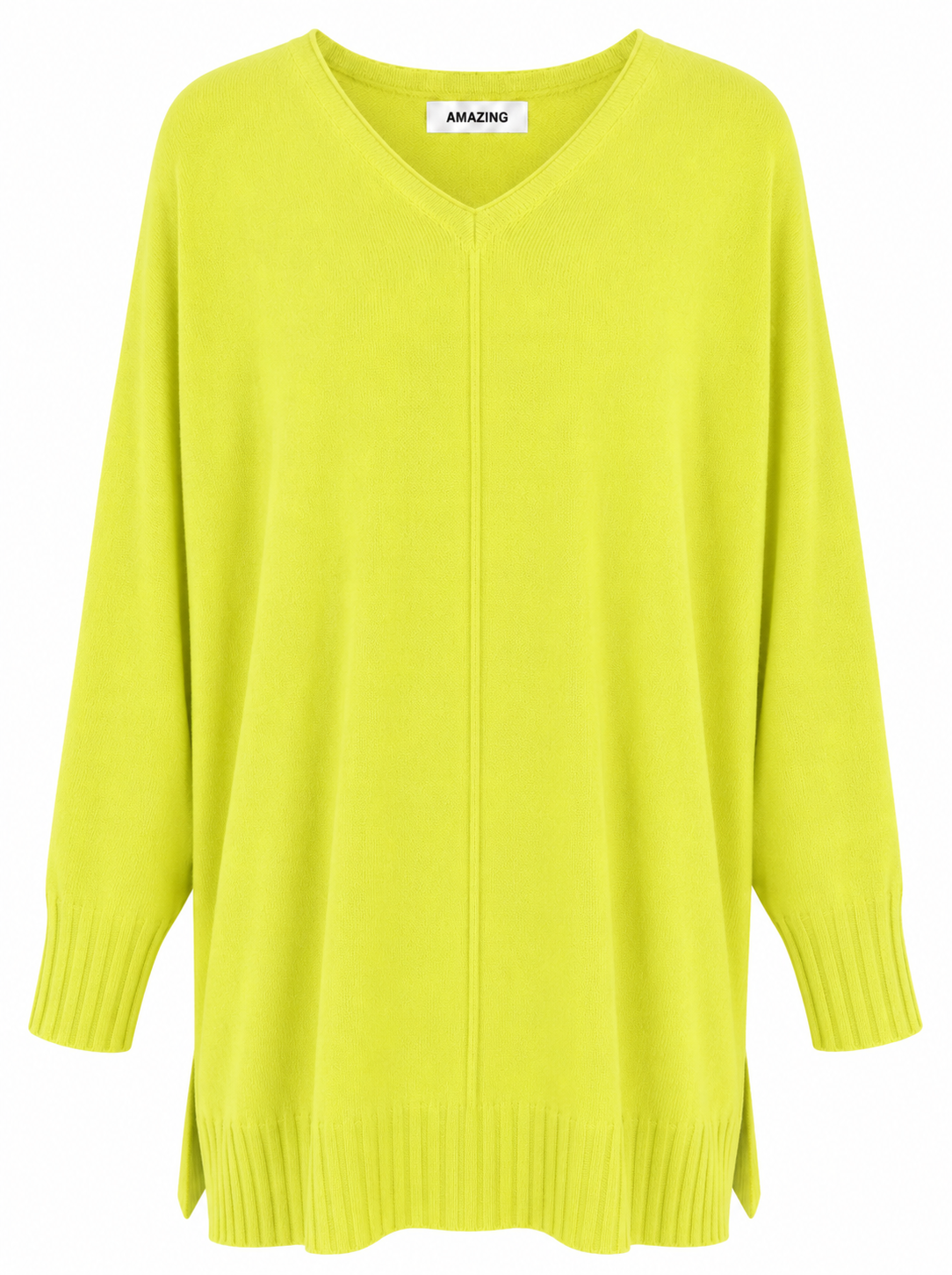 CASSI X ROUND NECK FRONT SEAM KNIT