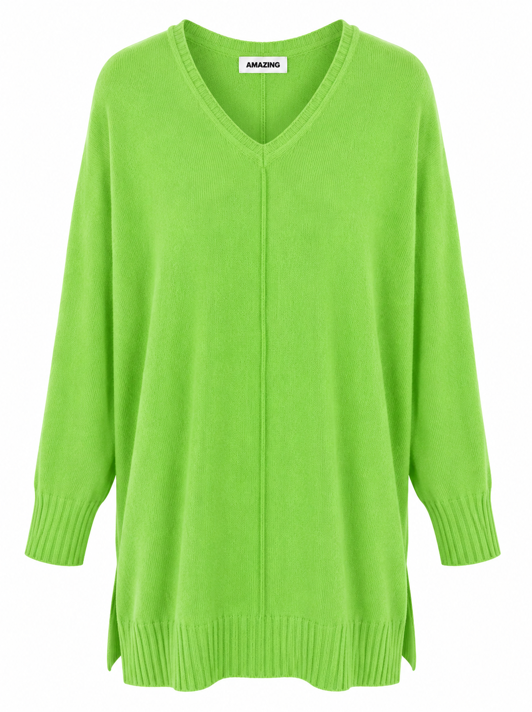 CASSI X ROUND NECK FRONT SEAM KNIT