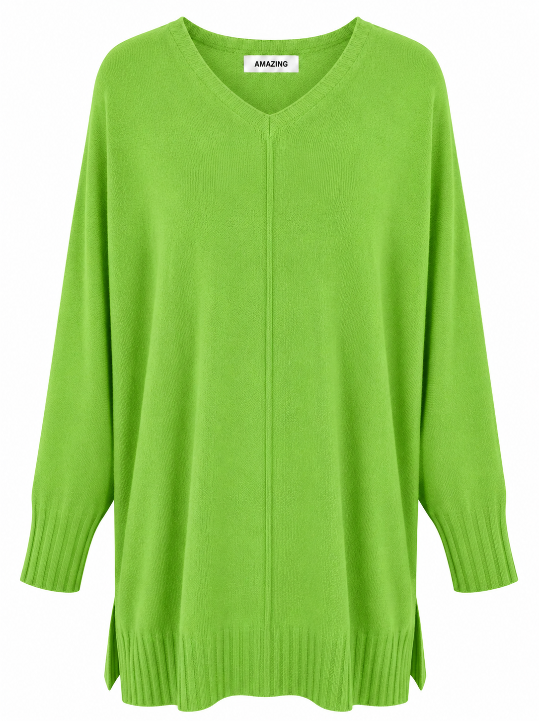 CASSI X ROUND NECK FRONT SEAM KNIT