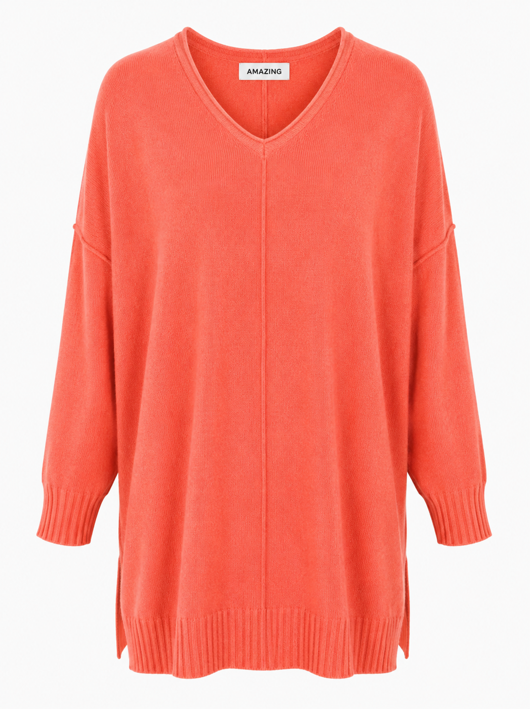 CASSI X ROUND NECK FRONT SEAM KNIT