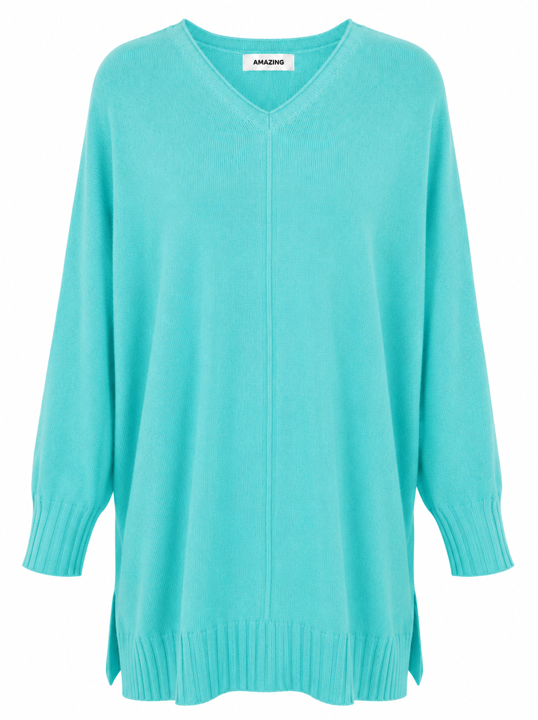 CASSI X ROUND NECK FRONT SEAM KNIT