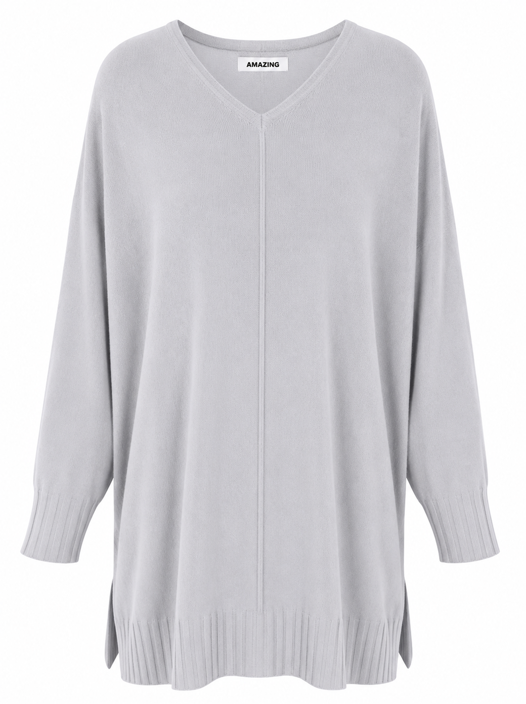 CASSI X ROUND NECK FRONT SEAM KNIT