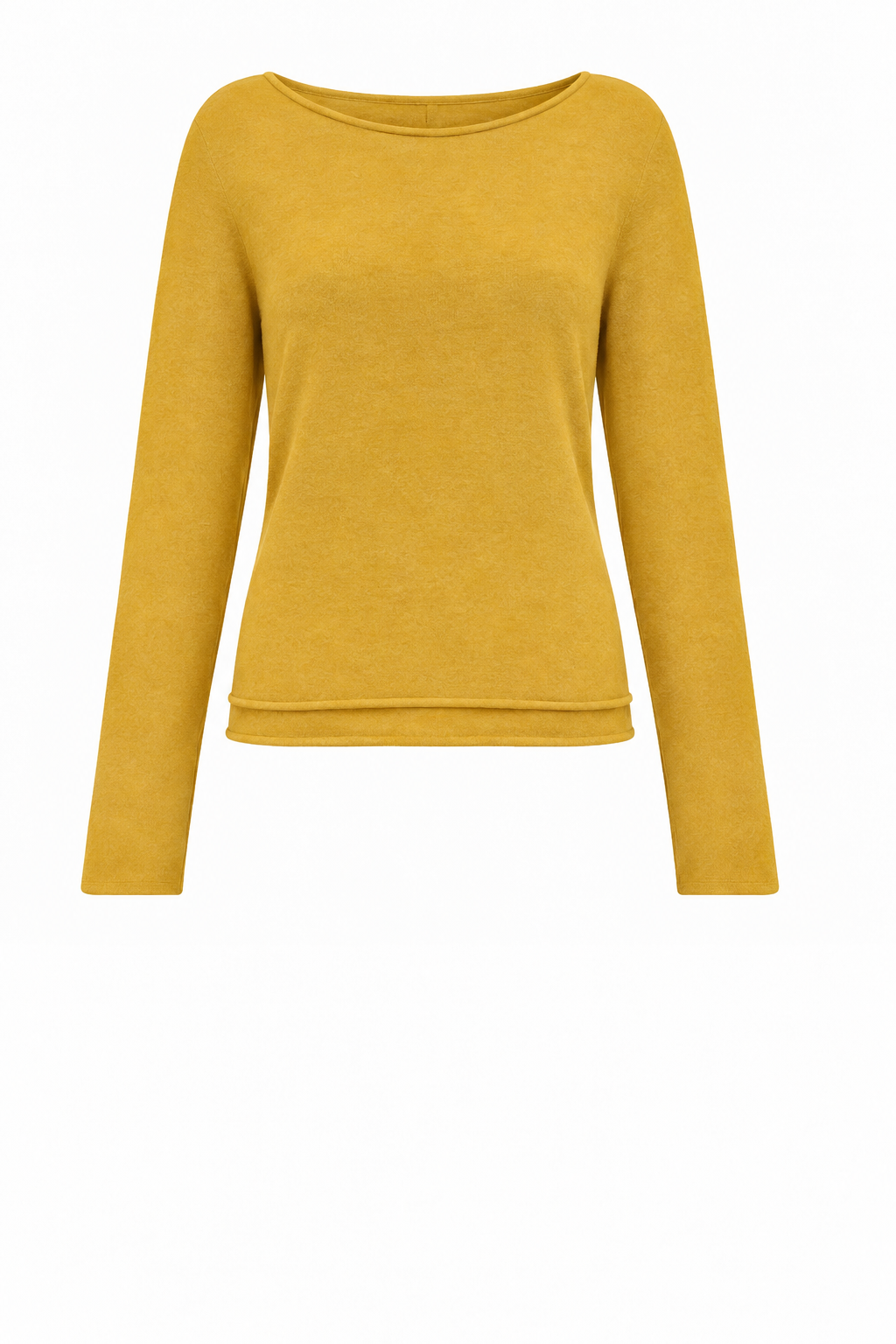 CHLOE ROLLED HEM BOXY KNIT