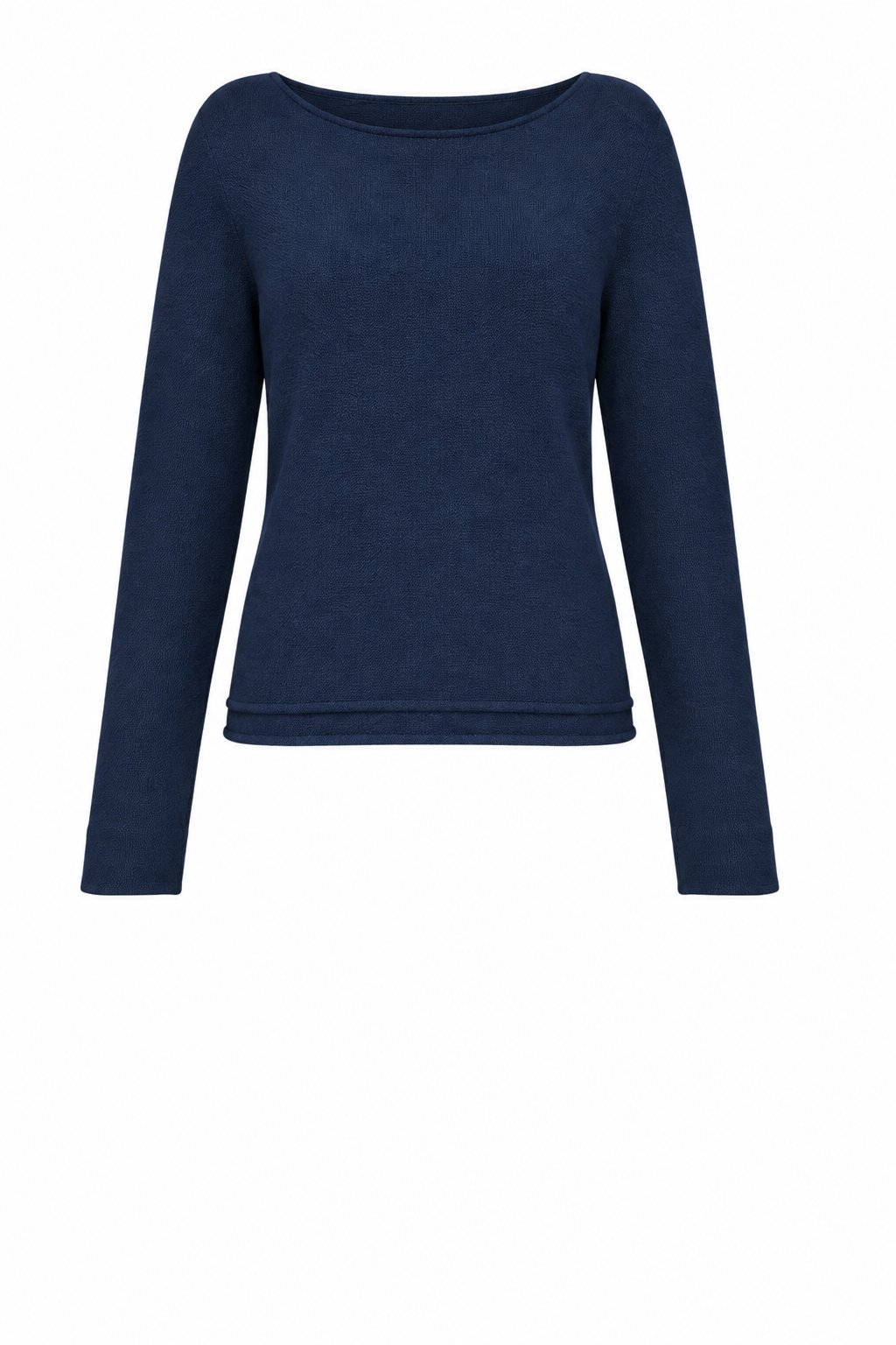 CHLOE ROLLED HEM BOXY KNIT