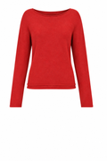 CHLOE ROLLED HEM BOXY KNIT