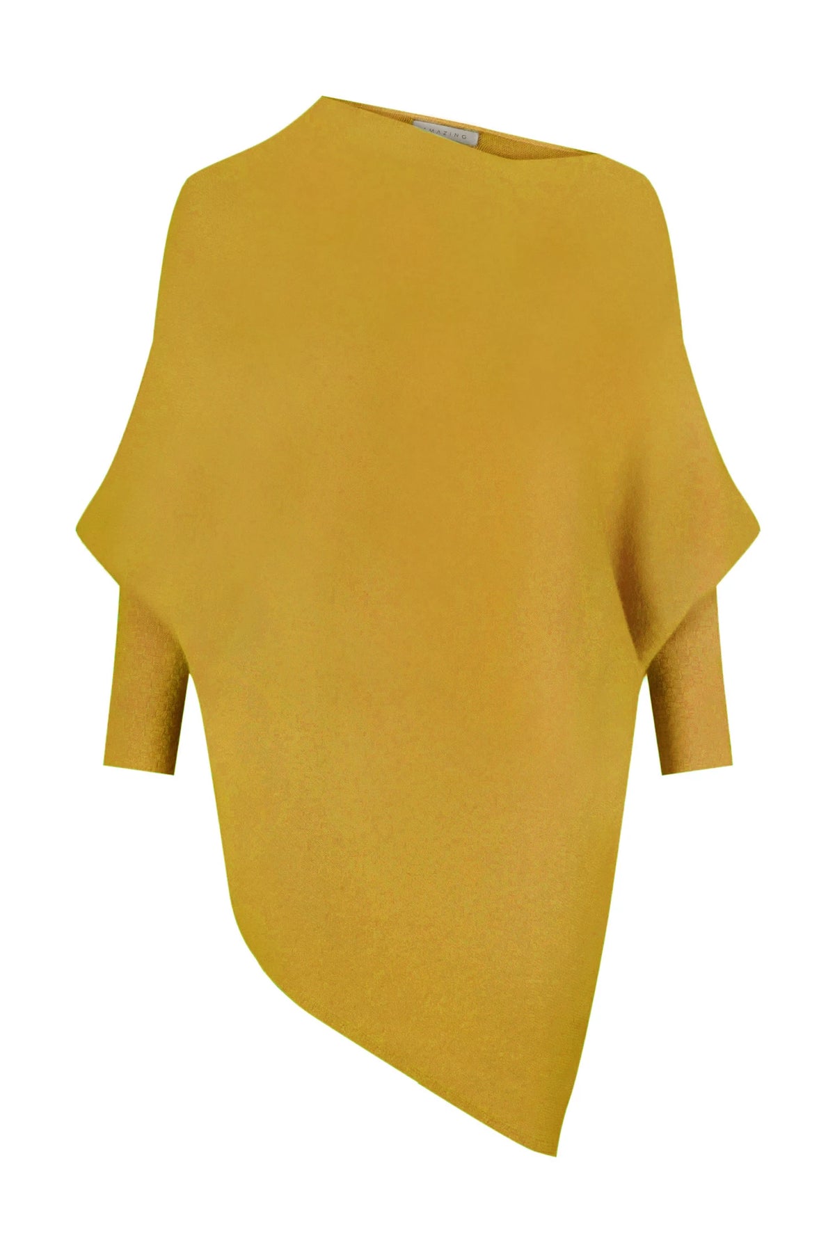 EMILIE ASYMMETRIC DRAPED JUMPER
