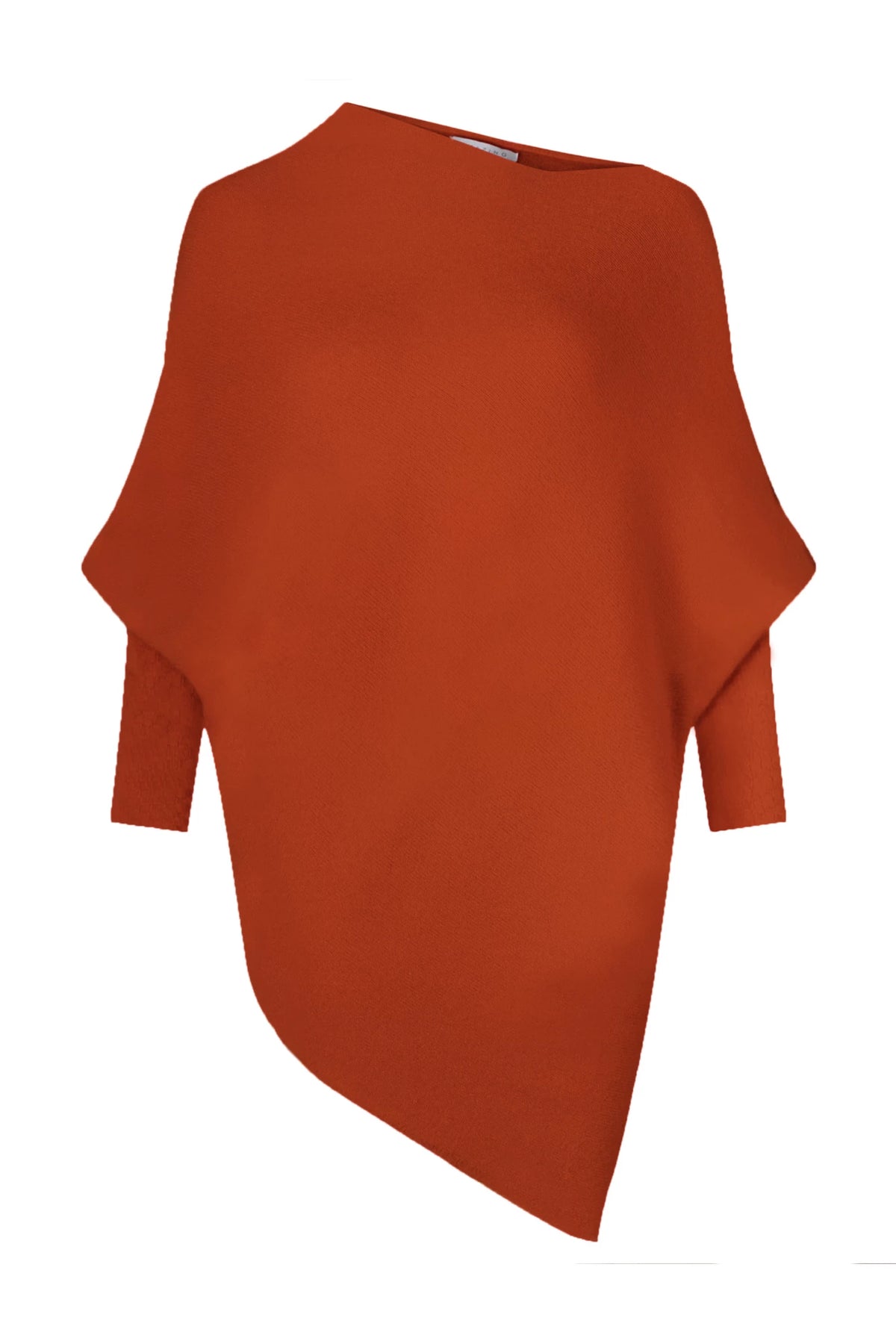 EMILIE ASYMMETRIC DRAPED JUMPER