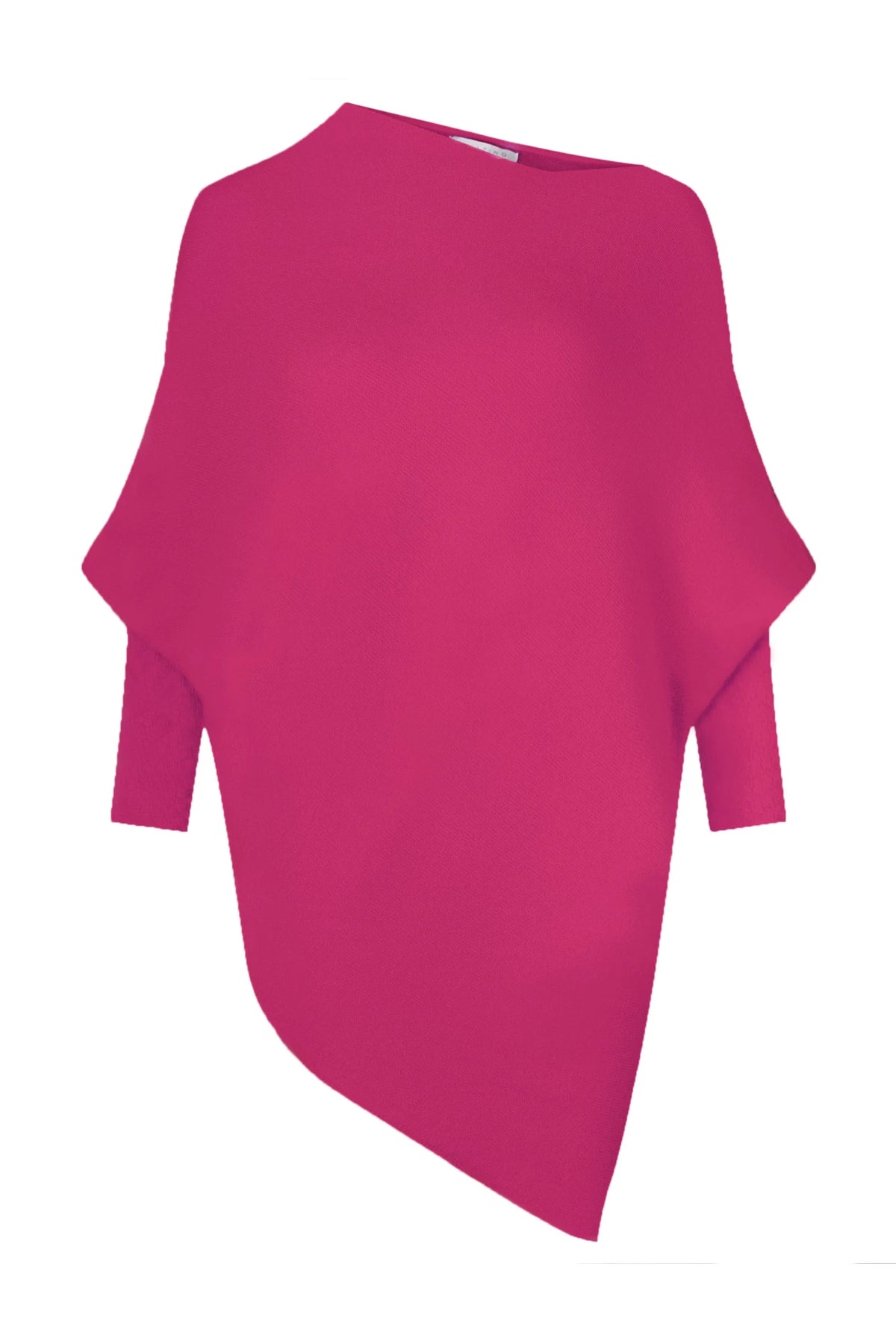 EMILIE ASYMMETRIC DRAPED JUMPER