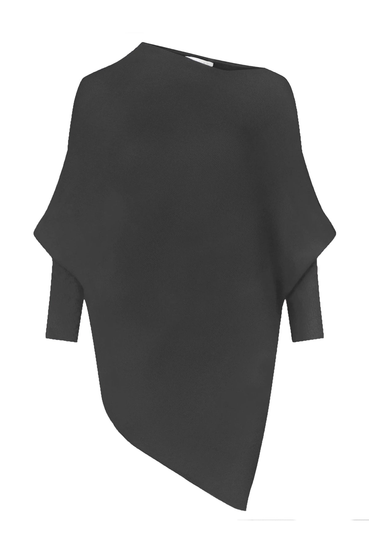 EMILIE ASYMMETRIC DRAPED JUMPER