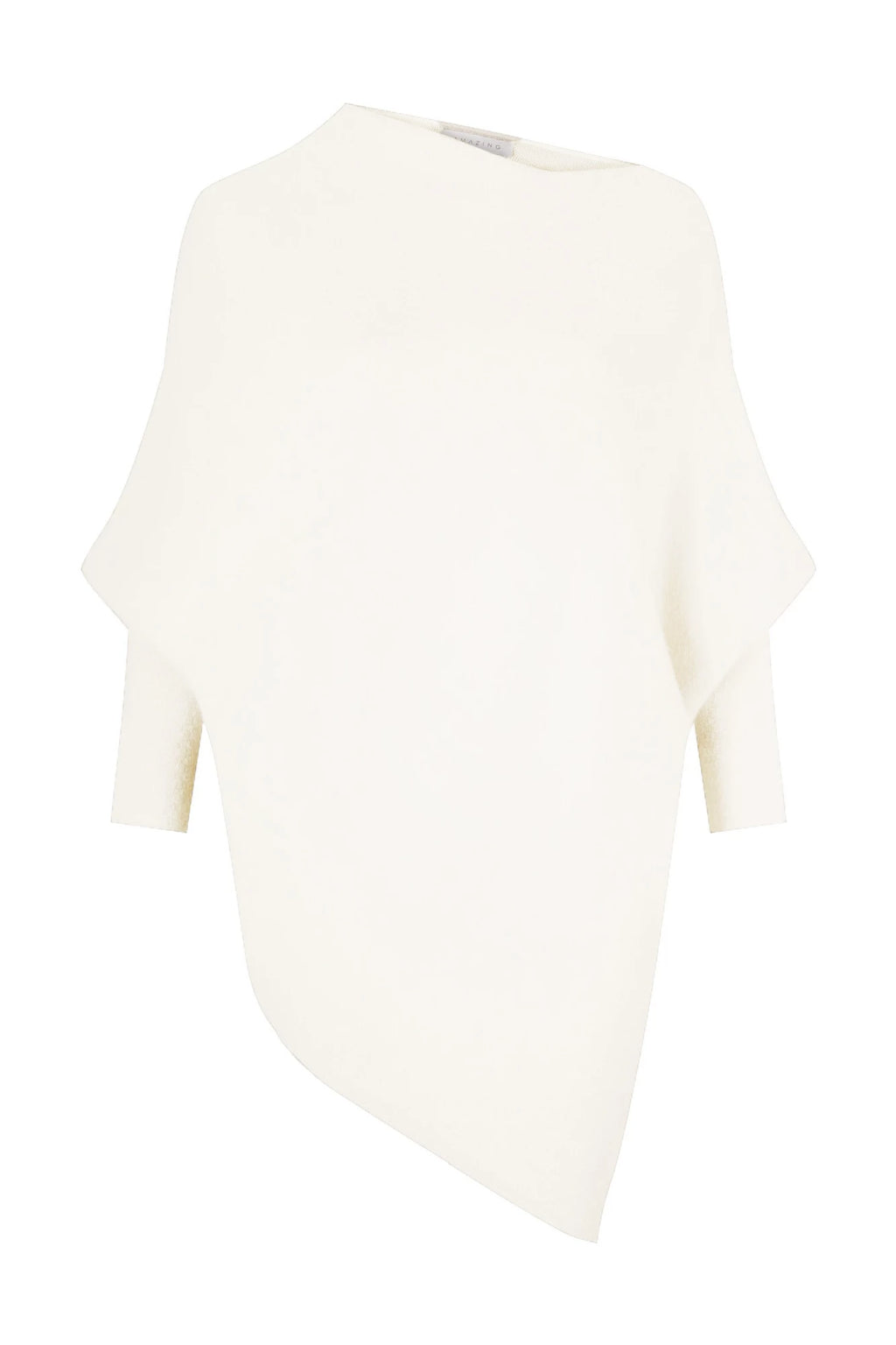 EMILIE ASYMMETRIC DRAPED JUMPER